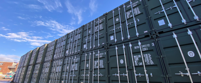Container storage in Strood, Kent