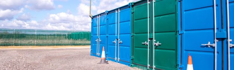 container storage in caerphilly