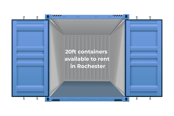 20ft containers available to rent in Rochester