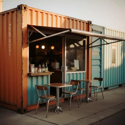 Shipping Container Cafe